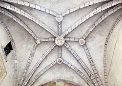 Entrance hall of Castel Nuovo, Naples, mid-15th century