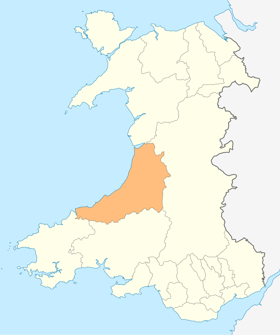 File:Wales Ceredigion locator map.svg