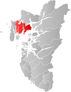 Tysvær within Rogaland