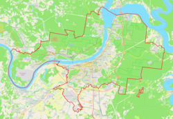 Yegoshikha (river) is located in Perm