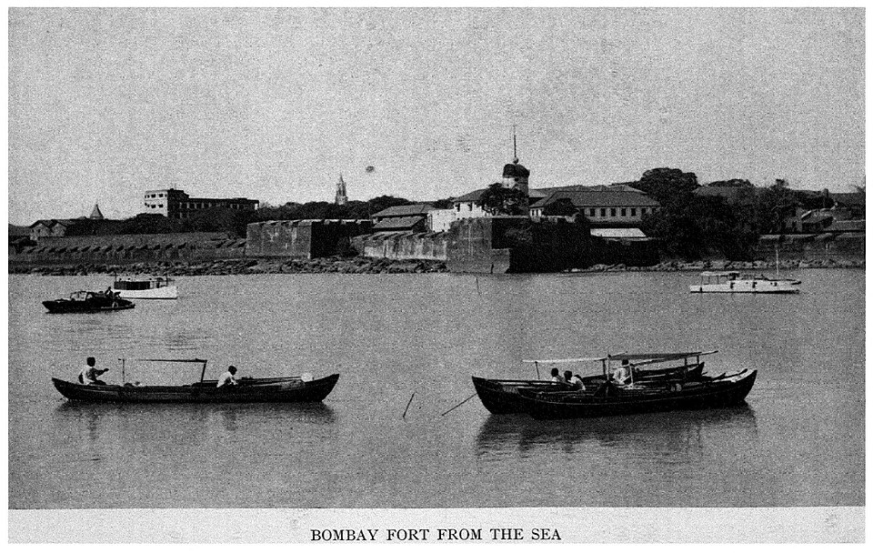 File:Bombay fort from the sea.jpg