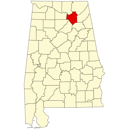File:Map of Alabama highlighting Marshall County.svg