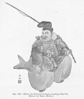 The Japanese folk god Ebisu (恵比寿) is the namesake of the brand.