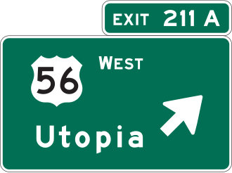 File:MUTCD Interchange Exit Direction Sign 1.svg