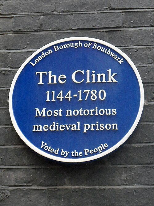 File:The Clink Prison - blue plaque.JPG