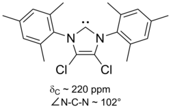 1,3-Dimesityl-4,5-dichloroimidazol-2-ylidene