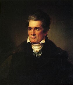 Portrait of John C. Calhoun, c. 1834