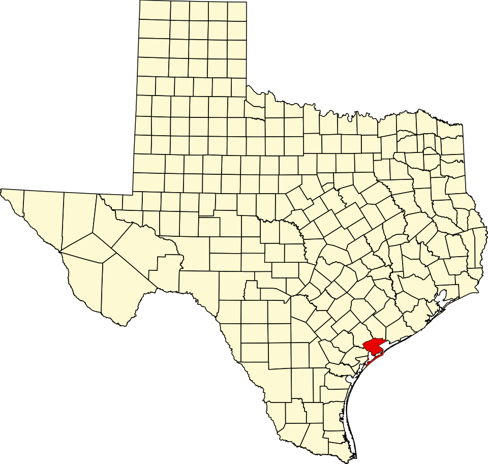 File:Map of Texas highlighting Calhoun County.svg