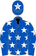 Royal Blue, White stars, White star on cap