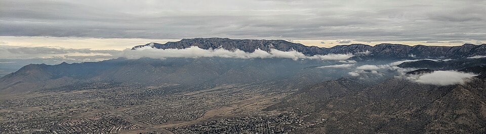 File:Sandia Crest above the clouds.jpg