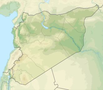 Location of Raqqa