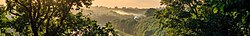 Panorama of Alytus from its signature hillfort