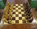 Image 25Cocowood chess set (Philippine craft) (from Chess in the arts)