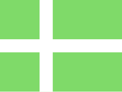 Proposed flag of Greenland by Sven Tito Achen (1984)