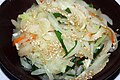 Bak-namul (seasoned calabash side dish)