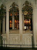 The tomb of the monarch inside the Wawel Cathedral