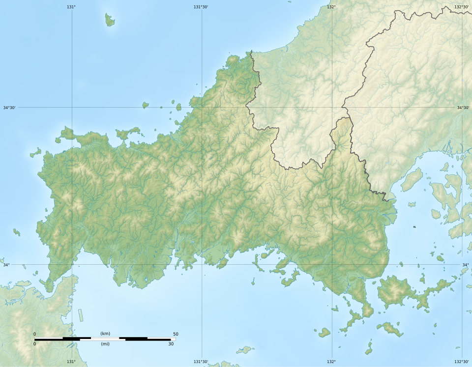 File:Yamaguchi géolocalisation relief.svg