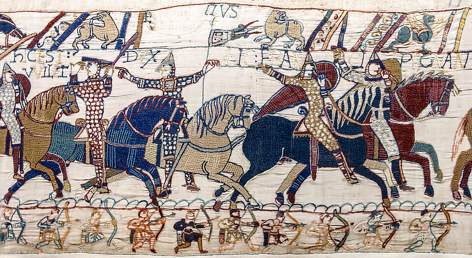 File:Bayeux Tapestry scene55 William Hastings battlefield.jpg