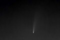 Talitha Borealis in conjunction with the comet C/2020 F3 (NEOWISE) on 18 July 2020 21:30 UTC with an attitude von 17° above the north horizon of Berlin (image height = 4°). At the lower edge of the picture, a bit left from the centre there is the neighbour star Alkaphrah (Kappa Ursae Majoris respectively Talitha Australis). The distance between Talitha Borealis and C/2020 F3 was seven arc minutes.
