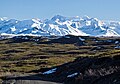 Mt. Shand centered in the distance