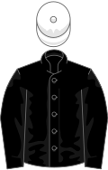 Black, White cap