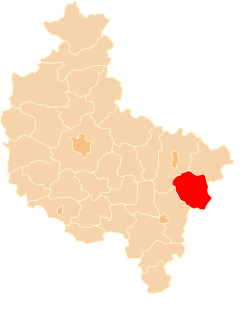 Location within the voivodeship