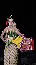 Image 58Serimpi, a classical Javanese dance performed by women in traditional ancient Javanese attire. (from Culture of Indonesia)