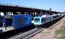 Villa Luro stations after being rebuilt
