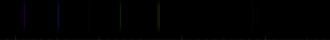 Color lines in a spectral range
