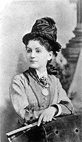 Anna Ruby Nichols for whom the falls are named, 1875