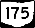 State Route 175 marker