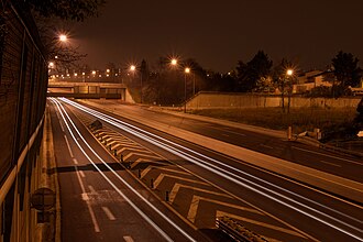 France toulouse rocade nuit.jpg
