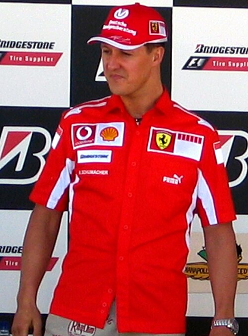File:Michael Schumacher-I'm the man (cropped).jpg