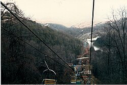 Chairlift at Ober Gatlinburg