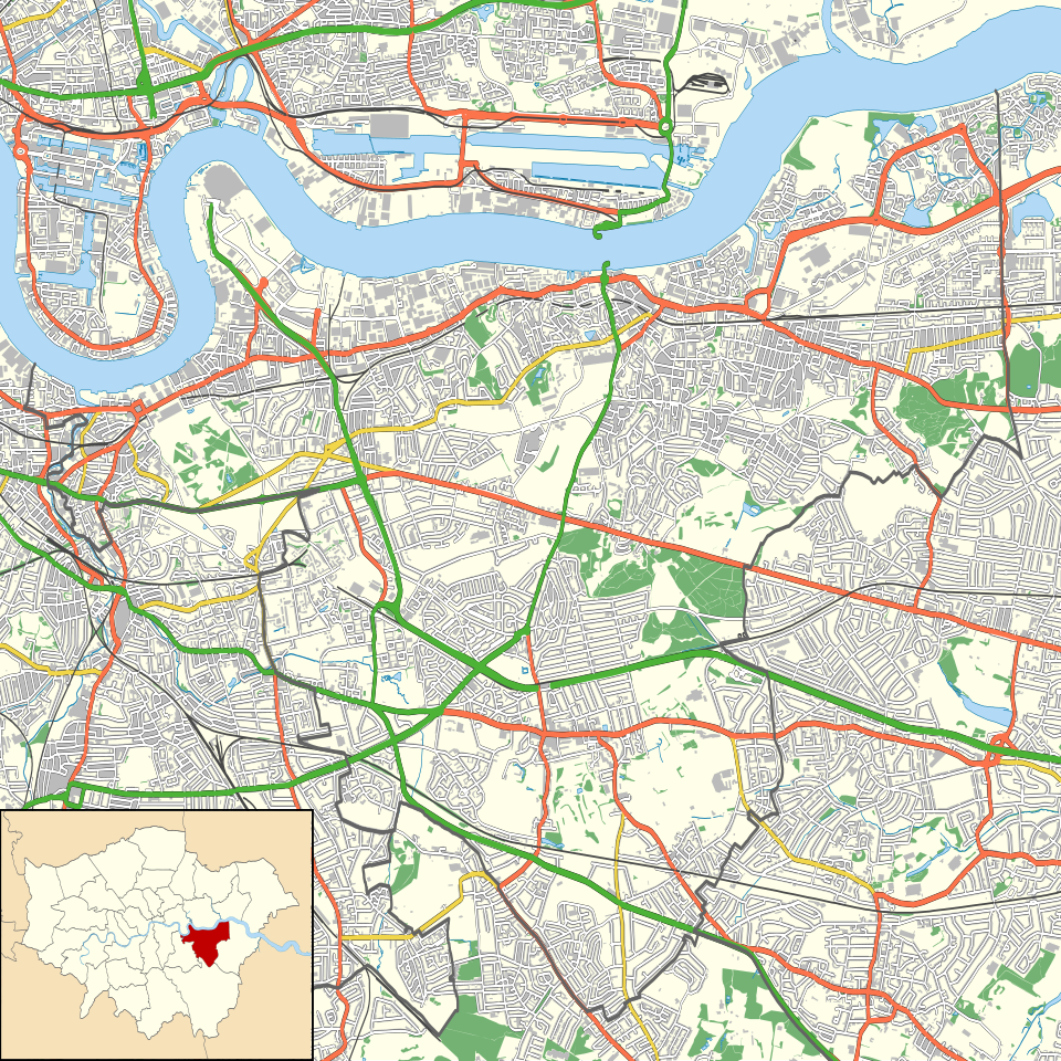 File:Greenwich London UK location map.svg
