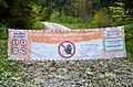 Stop ! Tree felling ! Danger !