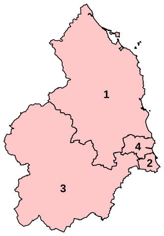 2010–2024 constituencies in Northumberland