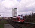 Alstrom Coradia LINT entering station