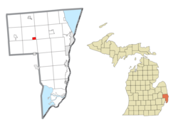 Location within St. Clair County