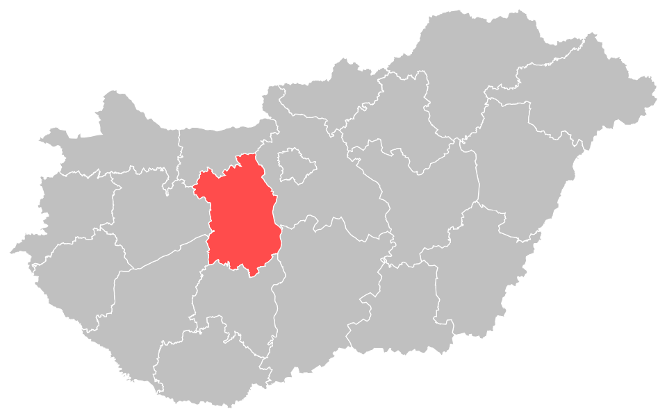 File:Fejér county locator map.svg