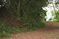 Earthwork at King's Castle Hillfort, Somerset