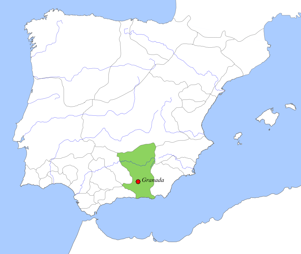 File:Location map Taifa of Granada.svg