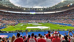 The Stade de France hosted the final.