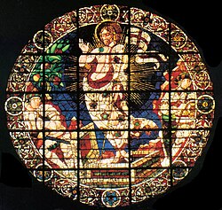 The Resurrection, Paolo Uccello (1443–1445), one of a series in the dome of Florence Cathedral designed by renowned Renaissance artists