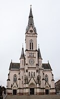 Sacred Heart Church in the Main Square