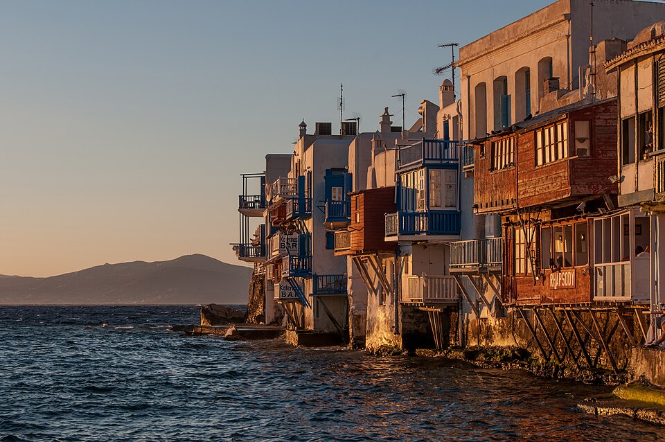 File:Sunset of Mykonos.jpg