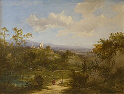 Kincardine Castle, Perthshire by Charlotte Nasmyth, 1845