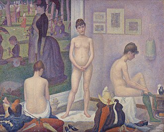 Georges Seurat, Models (Les Poseuses) (1886–1888)