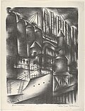 Blast Furnace, 1935–36 by Jolán Gross-Bettelheim