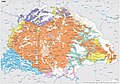 Kingdom of Hungary ethnic map (1495)